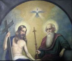 oltářní obraz z roku 1891 od Františka Truksy