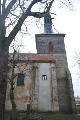 pohled na přední část zleva