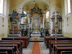 pohled do interiéru - zadní část