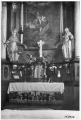 starší foto interiéru kostela