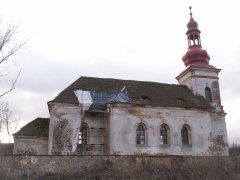 pohled zleva