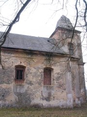 pohled na přední část zleva