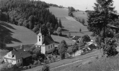 historické foto kostela