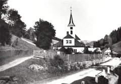 historické foto kostela