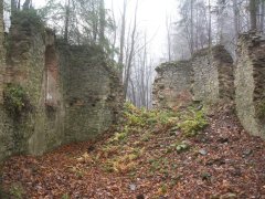 pohled do interiéru - přední část