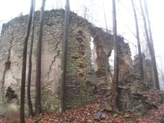 pohled zezadu zleva