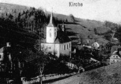 historické foto kostela