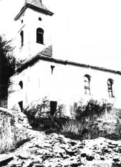 historické foto kostela