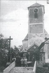 historické foto kostela