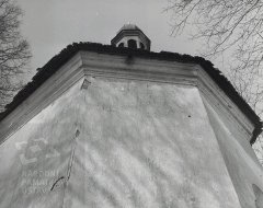 starší foto kostela - detail závěru