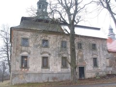 pohled zprava - oprava střechy