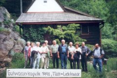 kaple po přestavbě na chatu