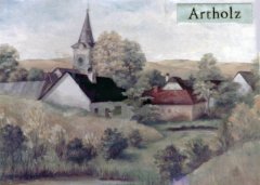 obraz kaple ještě s původní věží