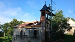 oprava střechy kaple