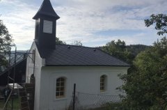 dokončovací práce na kapli