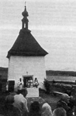 svěcení opravené kaple