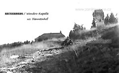 historické foto kapličky (vpravo)