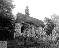 kostel před opravou