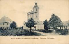 dobová pohlednice poutního areálu