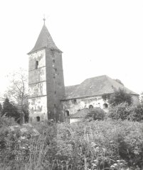 kostel před opravou