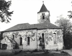 kostel před opravou