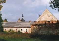 oprava střechy kláštera