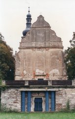 starší foto kostela - průčelí