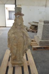 oprava sochy sv. Judy Tadeáše 