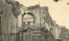 kaple po odstřelu