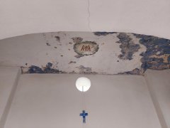 pohled do interiéru - klenba