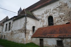 pohled na levou stěnu