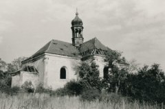 pohled na kostel od jihozápadu