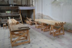 příprava nového sanktusníku