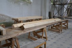 příprava nového sanktusníku