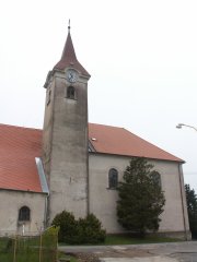 pohled na přední část zleva