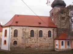 pohled zleva