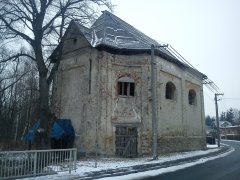 pohled zezadu zleva