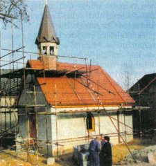 výstavba nové kaple
