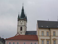 pohled na věž