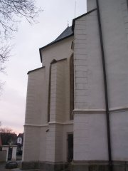 detail opěrných pilířů
