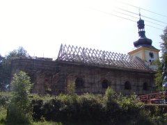pohled zleva