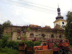 pohled zleva