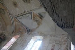 pohled do interiéru - oprava stropu