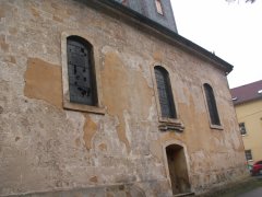 pohled na levou stěnu zezadu