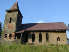 pohled zleva