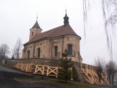 oprava opěrné zdi okolo kostela