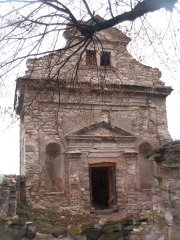 průčelí kaple