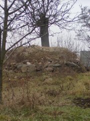 zbytky zdiva kaple