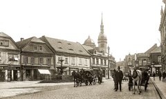 starší foto kostela (v pozadí)