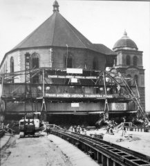 přesun kostela
